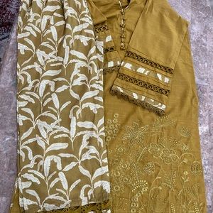 New 2 piece Laxauary winter embroidery dress Salwarkameez xxl